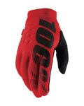 100% SPEEDLAB Langfinger-Fahrradhandschuhe - BRISKER - Rot