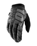 100% SPEEDLAB Langfinger-Fahrradhandschuhe - BRISKER - Grau