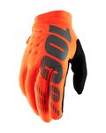 100% SPEEDLAB Langfinger-Fahrradhandschuhe - BRISKER - Orange