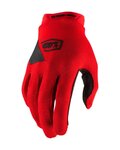 100% SPEEDLAB Langfinger-Fahrradhandschuhe - RIDECAMP JR - Rot