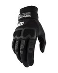 100% SPEEDLAB Langfinger-Fahrradhandschuhe - LANGDALE - Schwarz