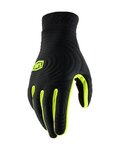 100% SPEEDLAB Langfinger-Fahrradhandschuhe - BRISKER XTREME - Schwarz/Gelb