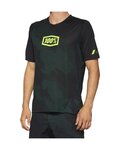 100% SPEEDLAB Kurzarm Fahrradtrikot - AIRMATIC LE - Schwarz/Grün