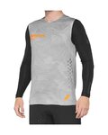 100% SPEEDLAB Langarm Fahrradtrikot für den Sommer - R-CORE CONCEPT - Grau