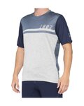 100% SPEEDLAB Kurzarm Fahrradtrikot - AIRMATIC - Blau/Grau