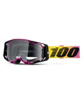 100% SPEEDLAB Fahrradsonnenbrille - ARMEGA - Gelb/Rosa