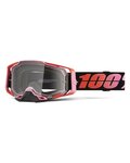 100% SPEEDLAB Fahrradsonnenbrille - ARMEGA - Rot/Schwarz