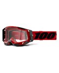 100% SPEEDLAB Fahrradsonnenbrille - RACECRAFT 2 - Rot/Schwarz