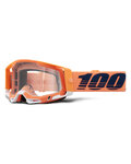 100% SPEEDLAB Fahrradsonnenbrille - RACECRAFT 2 - Orange/Schwarz