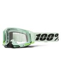 100% SPEEDLAB Fahrradsonnenbrille - RACECRAFT 2 - Hellgrün/Schwarz