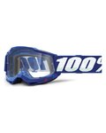 100% SPEEDLAB Fahrradsonnenbrille - ACCURI 2 - Blau/Weiß