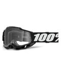 100% SPEEDLAB Fahrradsonnenbrille - ACCURI 2 - Schwarz/Weiß