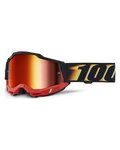 100% SPEEDLAB Fahrradsonnenbrille - ACCURI 2 - Rot/Schwarz/Gelb
