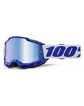 100% SPEEDLAB Fahrradsonnenbrille - ACCURI 2 - Blau/Weiß