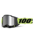 100% SPEEDLAB Fahrradsonnenbrille - ACCURI 2 - Gelb/Schwarz/Silber