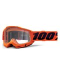 100% SPEEDLAB Fahrradsonnenbrille - ACCURI 2 OTG - Orange/Schwarz