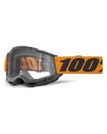 100% SPEEDLAB Fahrradsonnenbrille - ACCURI 2 OTG - Orange/Schwarz