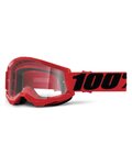 100% SPEEDLAB Fahrradsonnenbrille - STRATA 2 - Rot/Schwarz