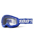 100% SPEEDLAB Fahrradsonnenbrille - STRATA 2 - Blau/Weiß
