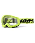 100% SPEEDLAB Fahrradsonnenbrille - STRATA 2 - Gelb/Schwarz