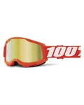 100% SPEEDLAB Fahrradsonnenbrille - STRATA 2 - Orange/Weiß/Gold