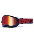 100% SPEEDLAB Fahrradsonnenbrille - STRATA 2 - Rot/Blau