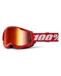 100% SPEEDLAB Fahrradsonnenbrille - STRATA 2 - Rot/Weiß