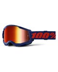 100% SPEEDLAB Fahrradsonnenbrille - STRATA 2 - Blau/Rot
