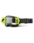 100% SPEEDLAB Fahrradsonnenbrille - STRATA 2 FORECAST - Schwarz/Grau/Gelb