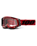 100% SPEEDLAB Fahrradsonnenbrille - RACECRAFT 2 - Rot/Schwarz