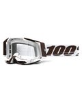 100% SPEEDLAB Fahrradsonnenbrille - RACECRAFT 2 - Weiß/Braun