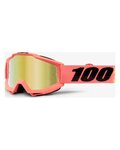 100% SPEEDLAB Fahrradsonnenbrille - ACCURI - Rosa/Schwarz/Gold
