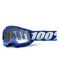 100% SPEEDLAB Fahrradsonnenbrille - ACCURI 2 - Blau/Weiß