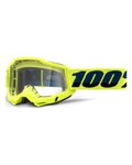 100% SPEEDLAB Fahrradsonnenbrille - ACCURI 2 - Gelb/Schwarz