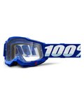 100% SPEEDLAB Fahrradsonnenbrille - ACCURI 2 OTG - Blau/Weiß