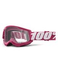 100% SPEEDLAB Fahrradsonnenbrille - STRATA 2 - Rosa/Weiß