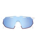 100% SPEEDLAB Fahrradsonnenbrille - HYPERCRAFT SQ - Weiß/Blau