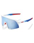 100% SPEEDLAB Fahrradsonnenbrille - S3™ - TOTAL ENERGIES TEAM - Weiß/Blau/Rot