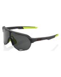 100% SPEEDLAB Fahrradsonnenbrille - S2 - Schwarz/Gelb