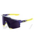 100% SPEEDLAB Fahrradsonnenbrille - SPEEDCRAFT - Gelb/Lila