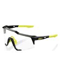 100% SPEEDLAB Fahrradsonnenbrille - SPEEDCRAFT - Schwarz/Gelb