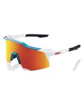 100% SPEEDLAB Fahrradsonnenbrille - SPEEDCRAFT - BORA-HANSGROHE TEAM - Weiß/Blau/Rot