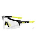 100% SPEEDLAB Fahrradsonnenbrille - SPEEDCRAFT XS - Gelb/Schwarz
