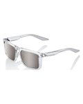 100% SPEEDLAB Fahrradsonnenbrille - RENSHAW - Transparent/Silber