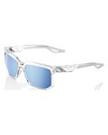 100% SPEEDLAB Fahrradsonnenbrille - CENTRIC - Transparent/Blau