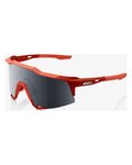 100% SPEEDLAB Fahrradsonnenbrille - SPEEDCRAFT - Rot/Schwarz