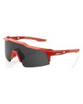 100% SPEEDLAB Fahrradsonnenbrille - SPEEDCRAFT SL - Rot/Schwarz