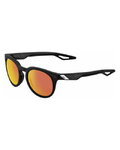 100% SPEEDLAB Fahrradsonnenbrille - CAMPO - Schwarz/Rot