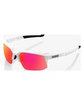 100% SPEEDLAB Fahrradsonnenbrille - SPEEDCOUPE - Weiß/Lila