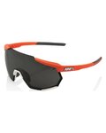 100% SPEEDLAB Fahrradsonnenbrille - RACETRAP - Orange/Schwarz